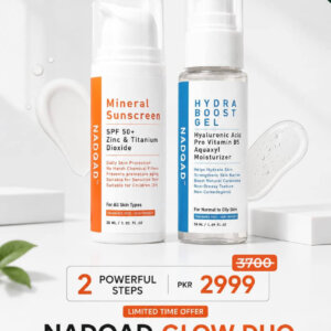Nadqad Glow Duo- Mineral Sunscreen + Hydra Boost Gel